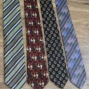 Elegant Men's Tie Set - Multicolor